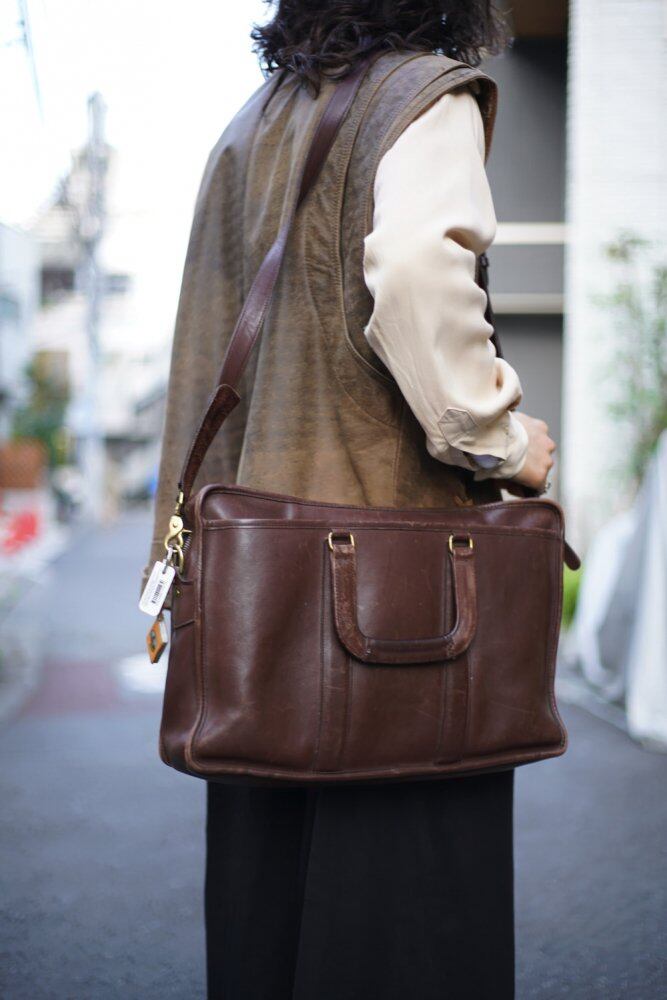 Old Coach [COACH] Leather Shoulder Bag [1980s ~] Vintage Coach | beruf