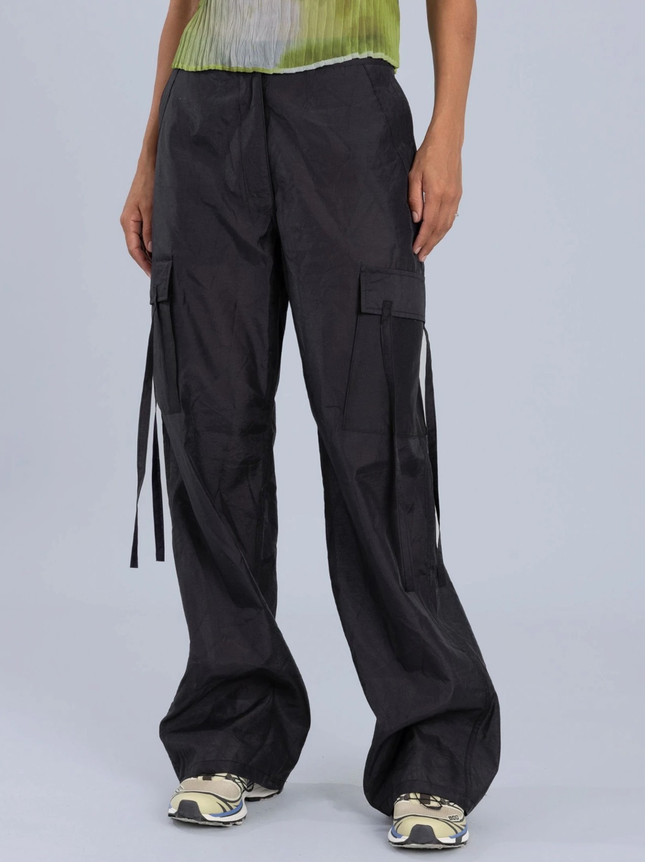 【24SS】ESTHE エステ / ORGANZA CARGO TROUSERS / パンツ - 7