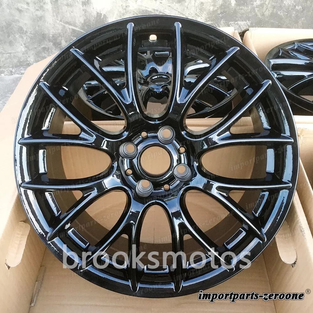17インチマルチスポークグロスブラックホイールミニR56 R57 R58