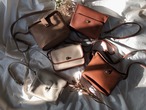 AMERICA 1990’s OLD COACH “NAVY Leather” shoulder bag