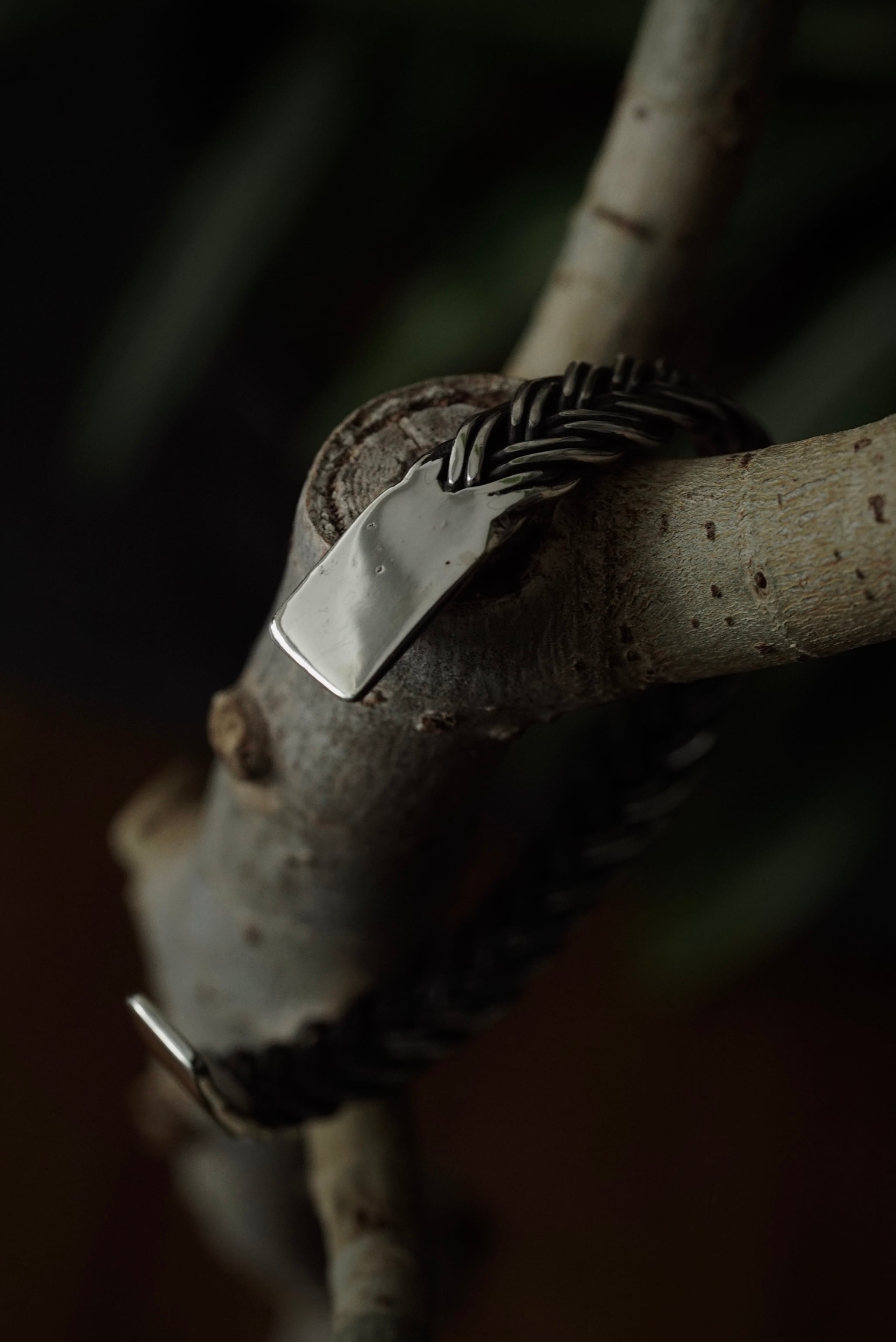 受注生産】Hand Made Silver / Braid Bangle | C O L I N A