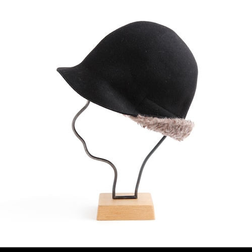 mature ha.／widen free hat boa／black