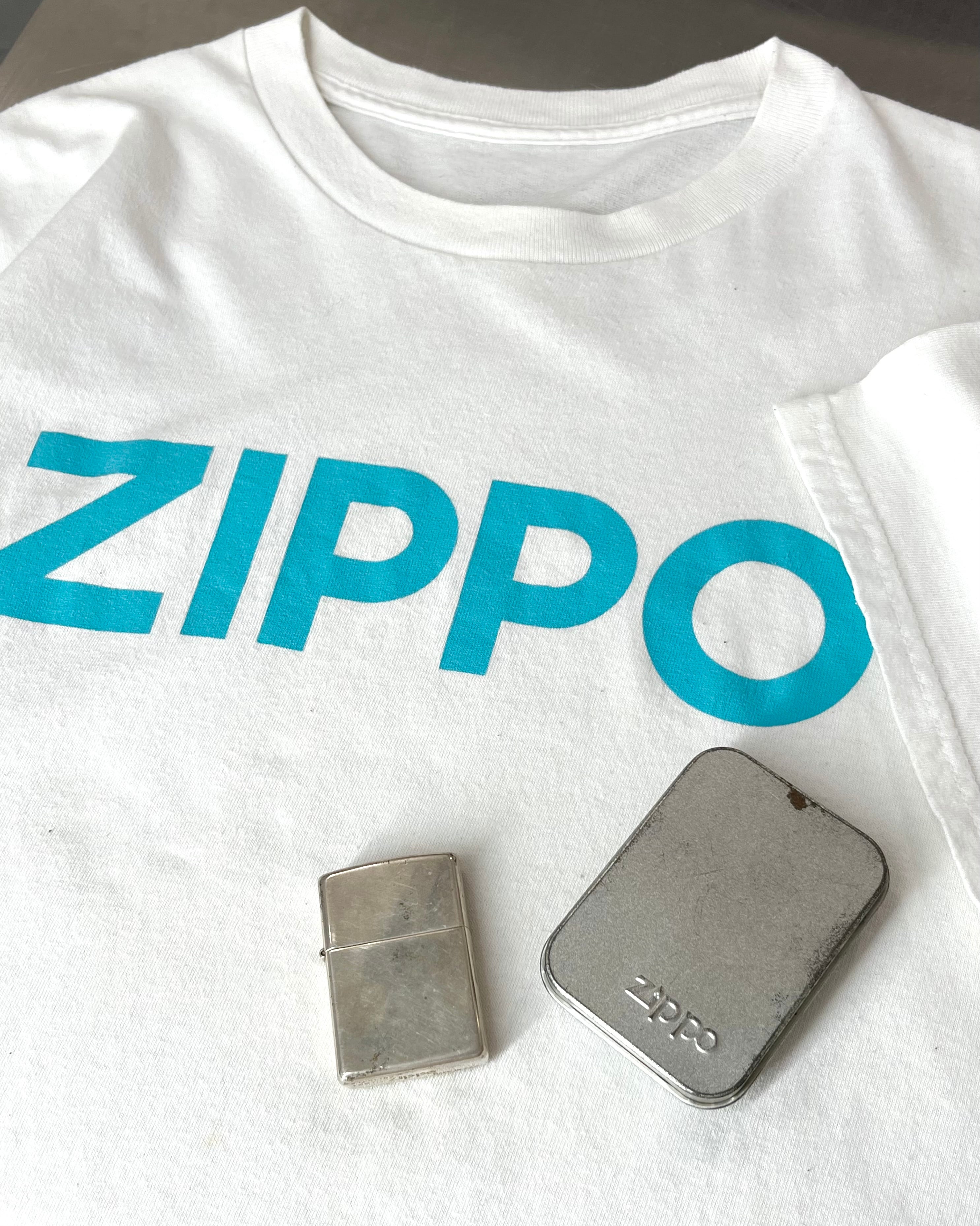 00s USED "ZIPPO" S/S Print Tee