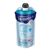 メリット リンスのいらないシャンプー クールタイプ つめかえ用 340ml 340ミリリットル (x 1)