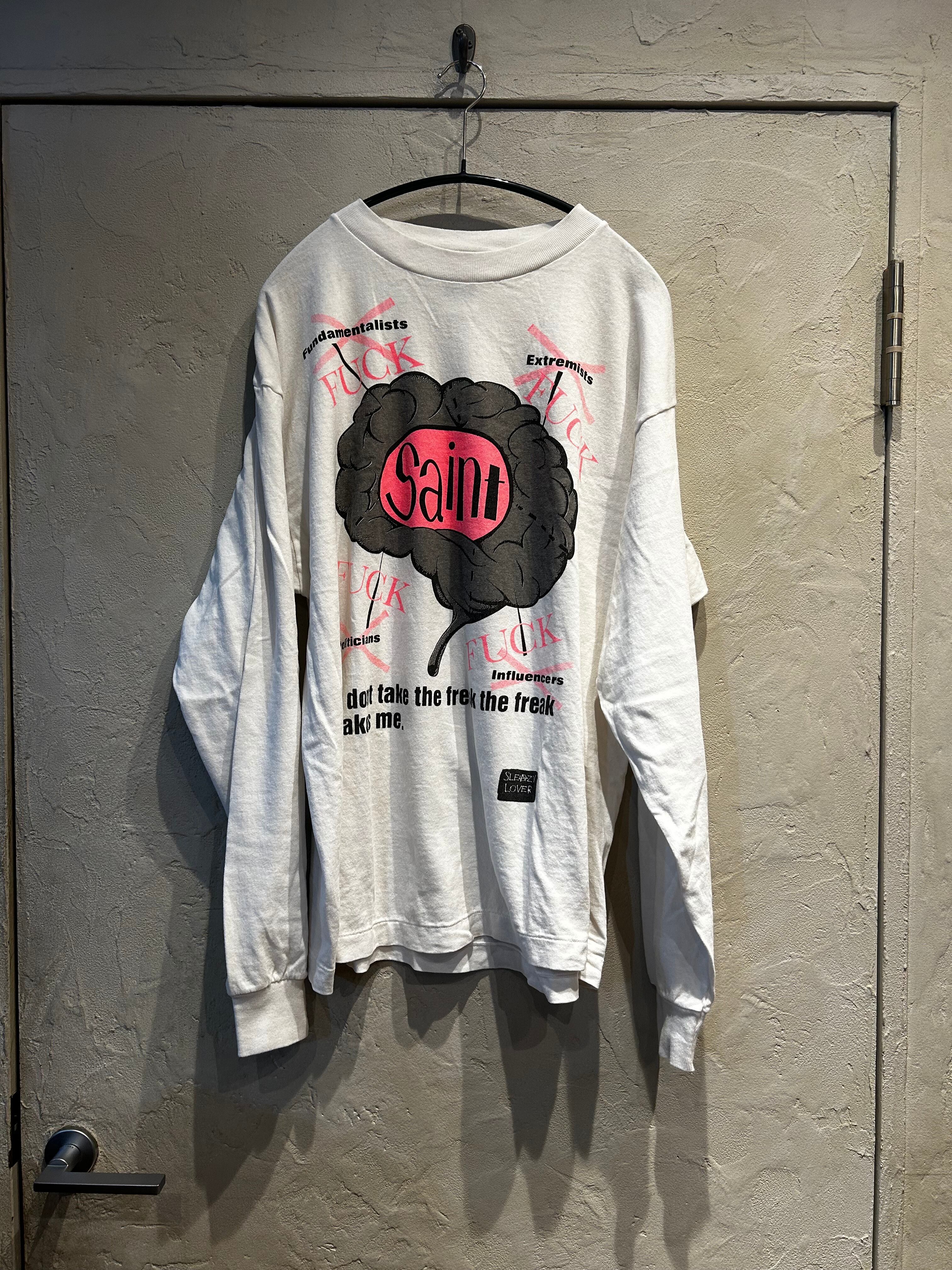 SAINT MICHAEL セントマイケル 25SS BRAIN LS TEE SM-HR8-0000-036 