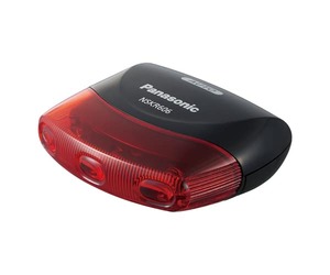 【新着特価】パナソニック(Panasonic) LEDかしこいテールライト ブラック W65×H30×D60mm NSKR606