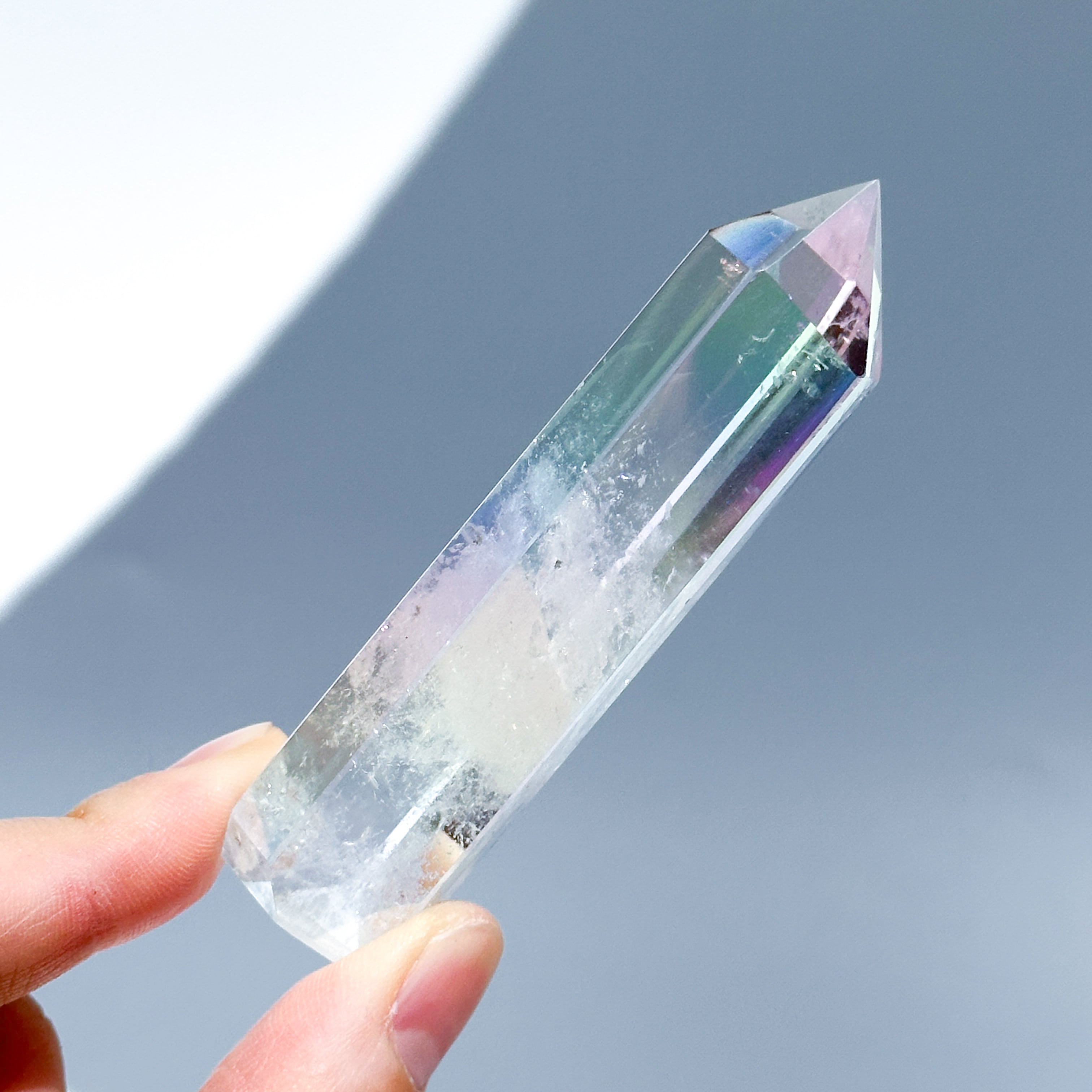 透明感◎エンジェルオーラクォーツ タワー 03◇ Angel Aura Quartz