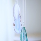 SAIRUIU 02 - アゲートヒーリングチャイム / Agate Sun Catcher Wind Chime 598