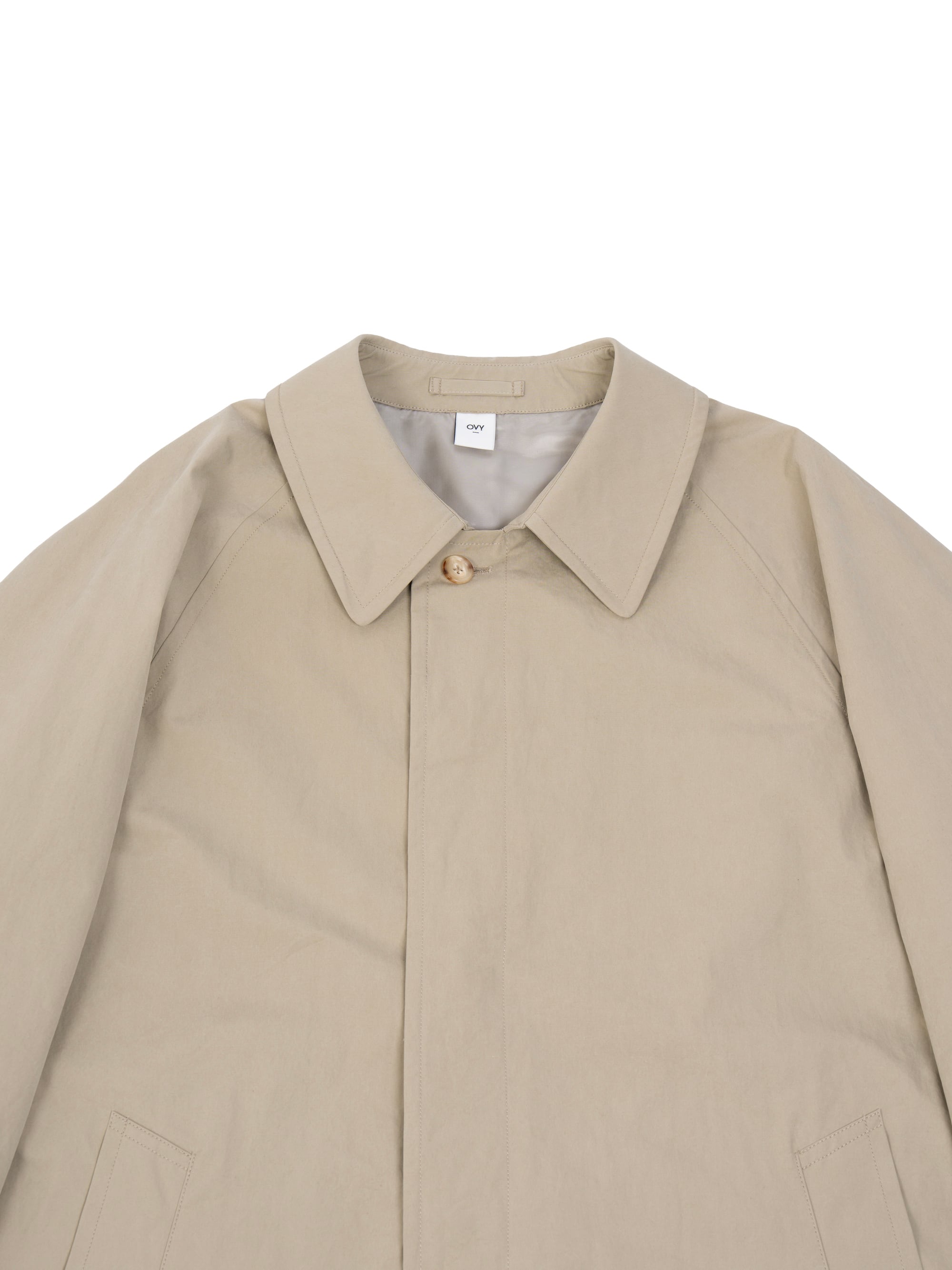 ジャケット・アウター ovy Cotton Bal Collar Over Coat (beige) Cotton Bal Collar Over Coat (beige) | OVY