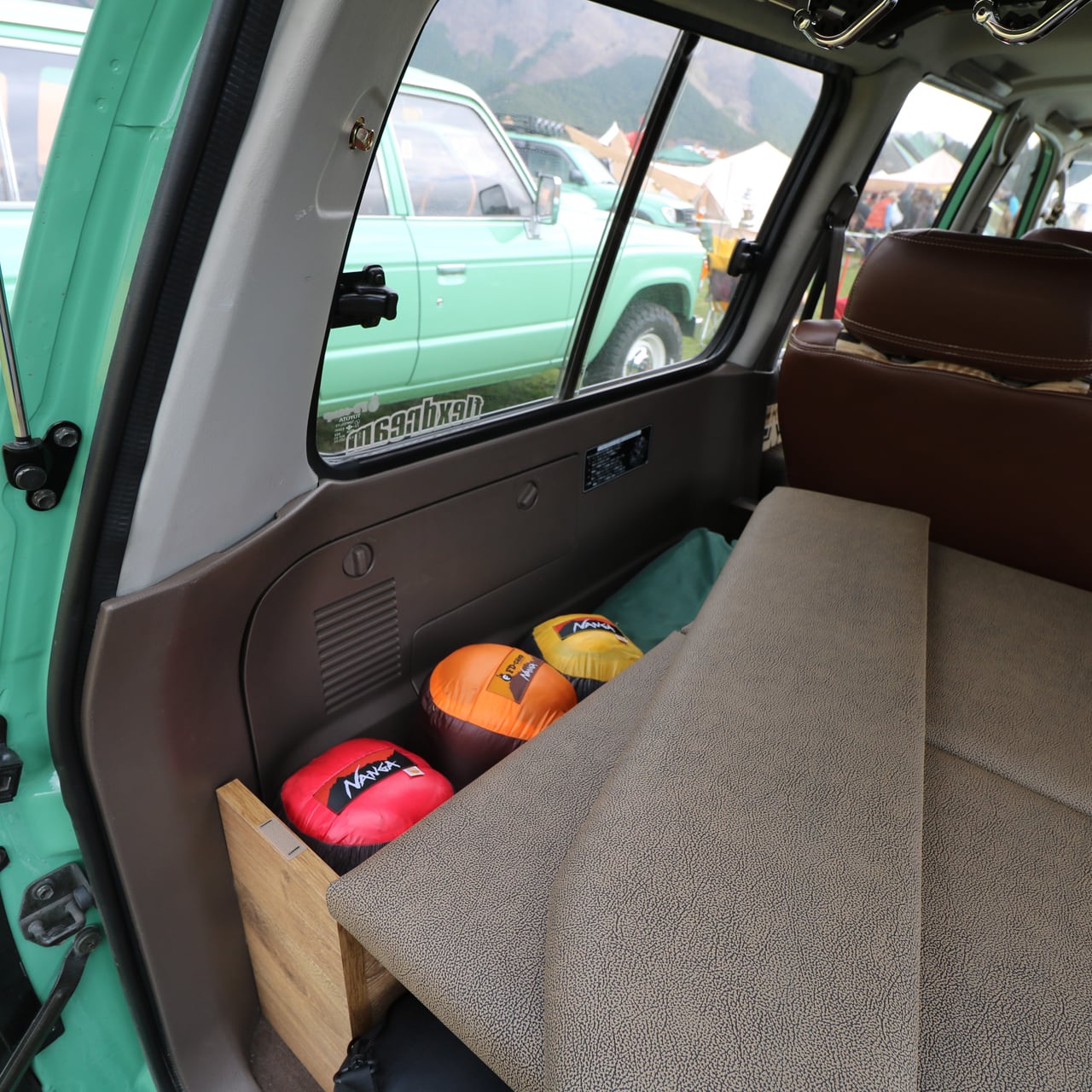 NANGA（ナンガ）×FD-campコラボ シュラフ 『オレンジ・ブラウン』別注