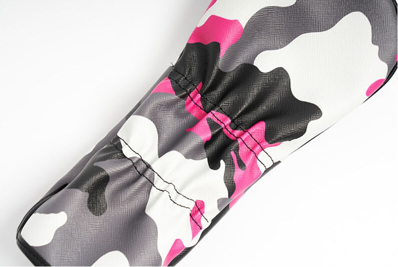 Logo Line Camo Stud DRIVER COVER [サイズ: F (AGBUUDC02HPF)] [カラー: HOT PINK]