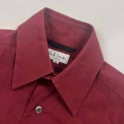 Paul Smith ポールスミス 長袖シャツ M/ワインレッド メンズ