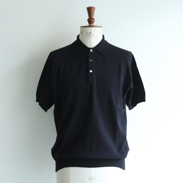 Yonetomi  Silk knit polo