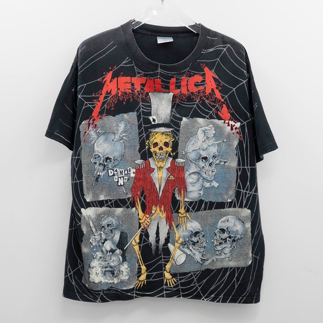 Metallica " 1992 Pushead Spider Web AOP " Brockum XL【A6-293】