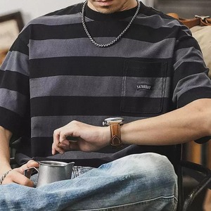 クラシックボーダー半袖Tシャツ 225953