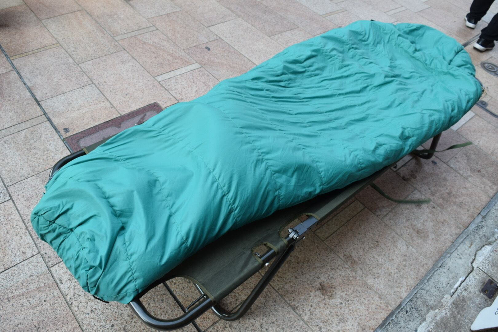 USED 80s THE NORTH FACE Sleeping Bag | LODGE heavy&duty outdoor