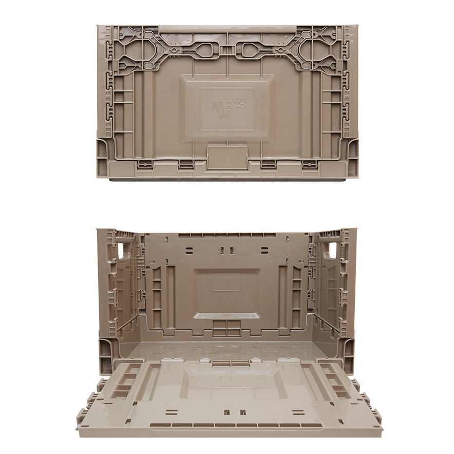 MINIMAL WORKS ミニマルワークス FOLDING BOX S2 / 折りたたみコンテナ
