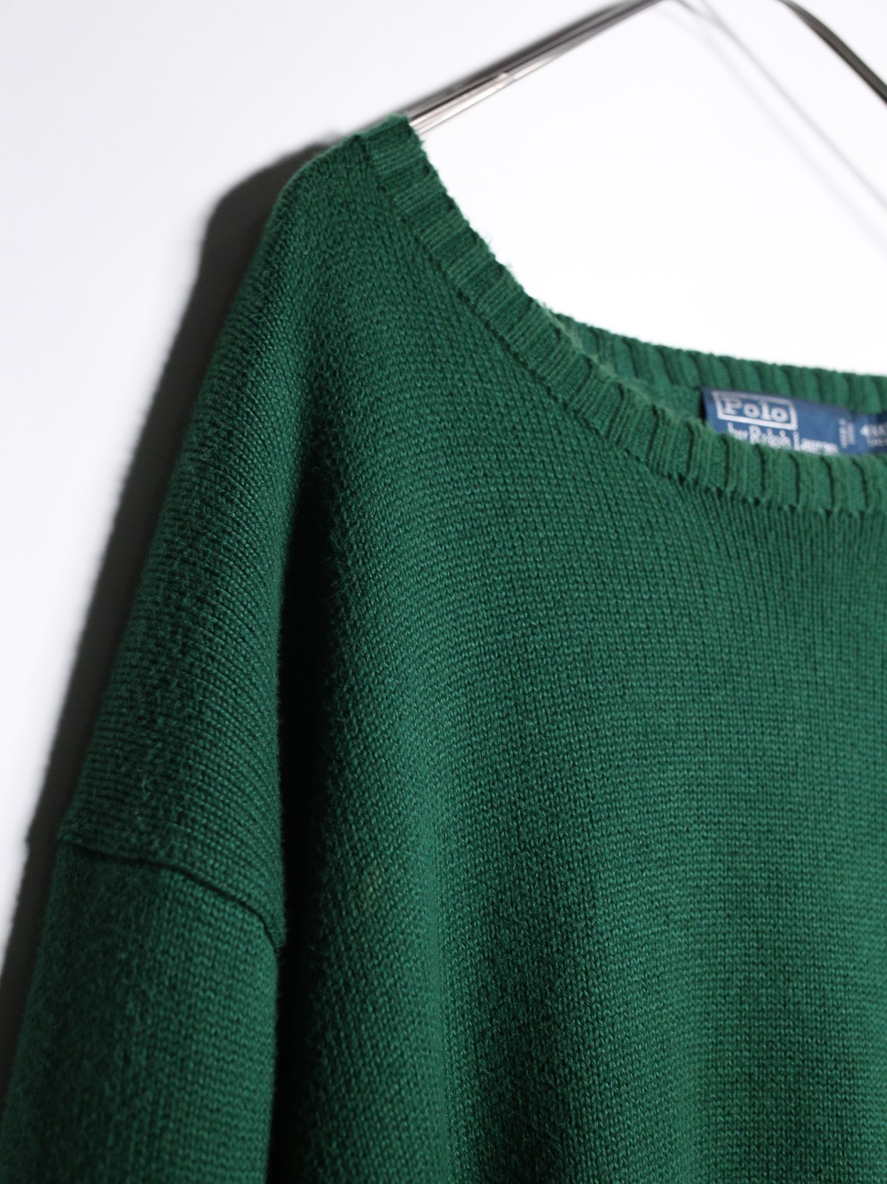 "Polo by Ralph Lauren" XXXXLT super over silhouette cotton knit - 8