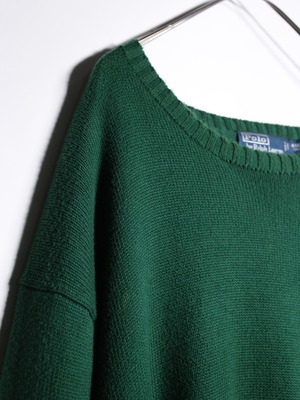 "Polo by Ralph Lauren" XXXXLT super over silhouette cotton knit