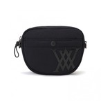 Crinkle Mini Shoulder Bag [サイズ: F (AGCUUBG10BKF)] [カラー: BLACK]