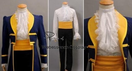 K2614 美女と野獣 (アニメ映画) 野獣（ビースト） 風 コスプレ衣装