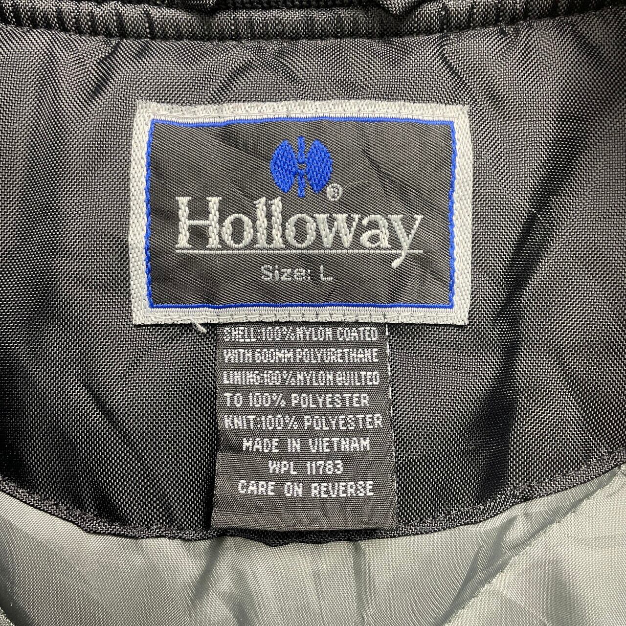 90年代 Holloway ホロウェイ ナイロンスタジャン 企業刺繍 90年代 Holloway ホロウェイ ナイロンスタジャン 企業刺繍