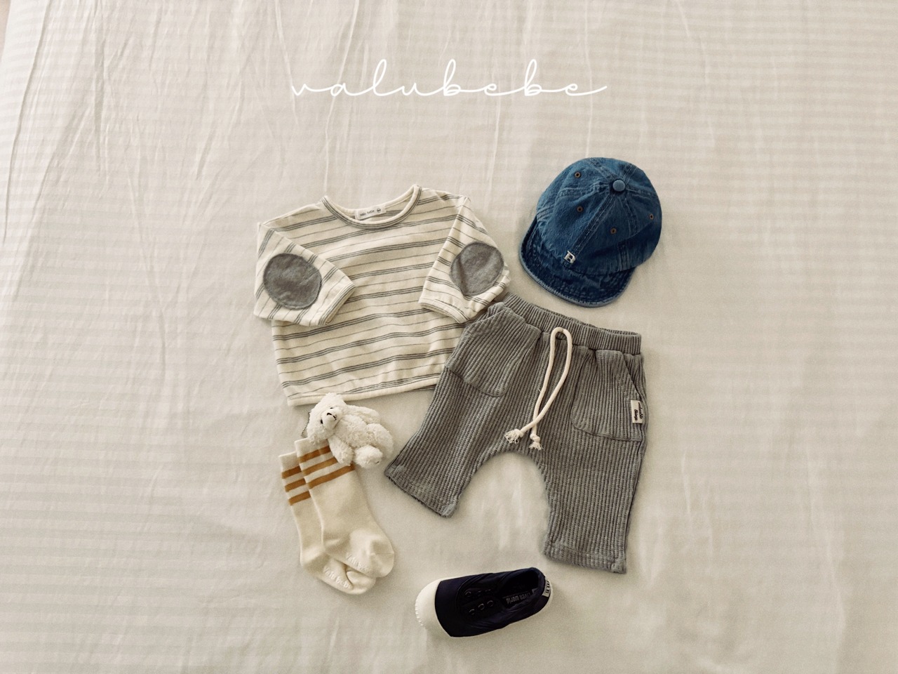 Valubebe 26/AP (Baby) Wide Waffle Baggy Pants