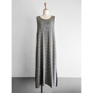 Monotone Rayon Shell Button Jumper Dress