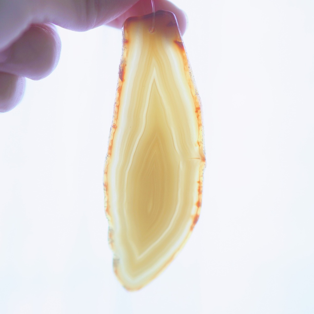 Ice Choco Banana Crepe - アゲートヒーリングチャイム / Agate Sun Catcher Wind Chime 314