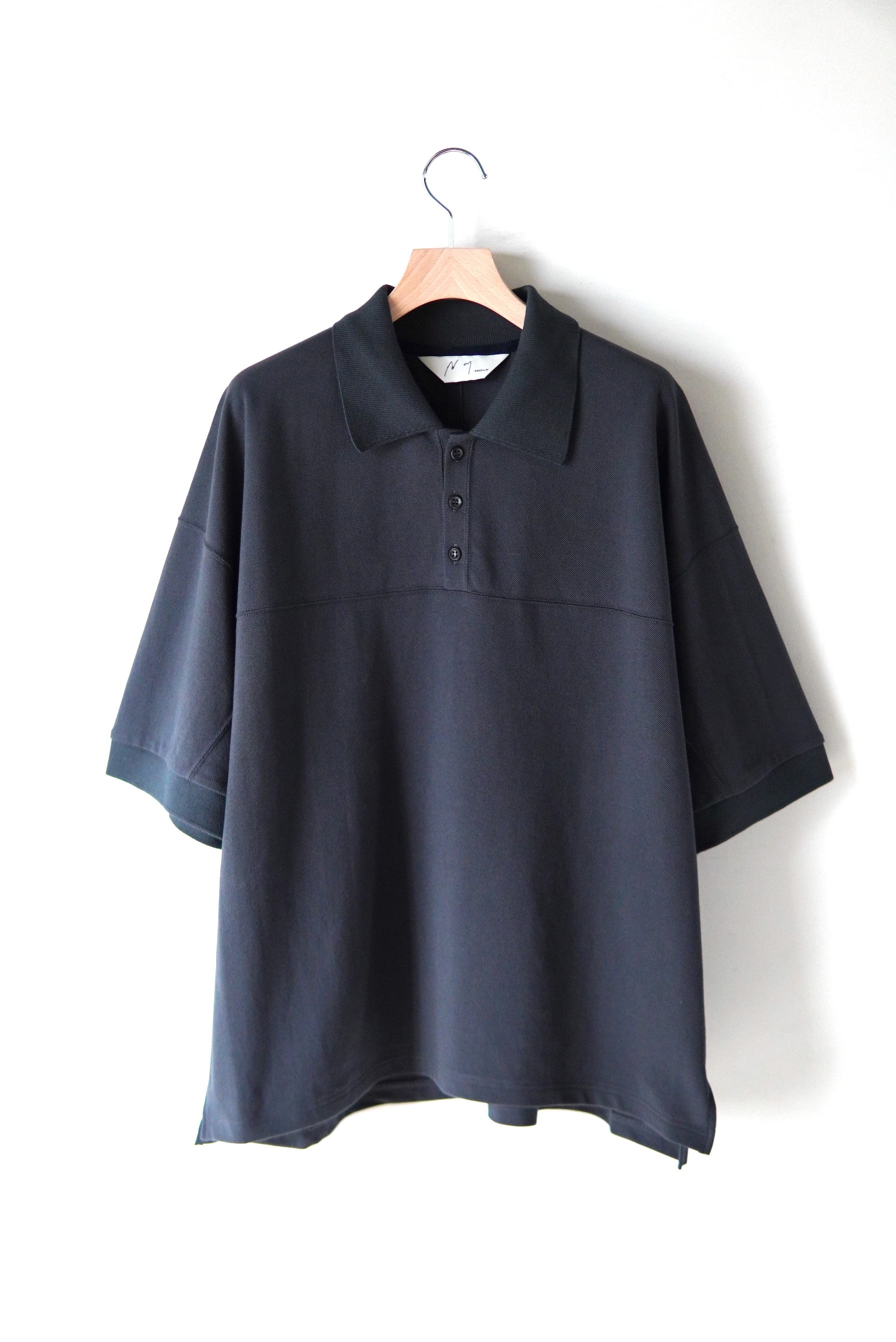 トップス ANCELLM S/S POLO SHIRT GRAY 1 L/S POLO(GRAY) – ANCELLM