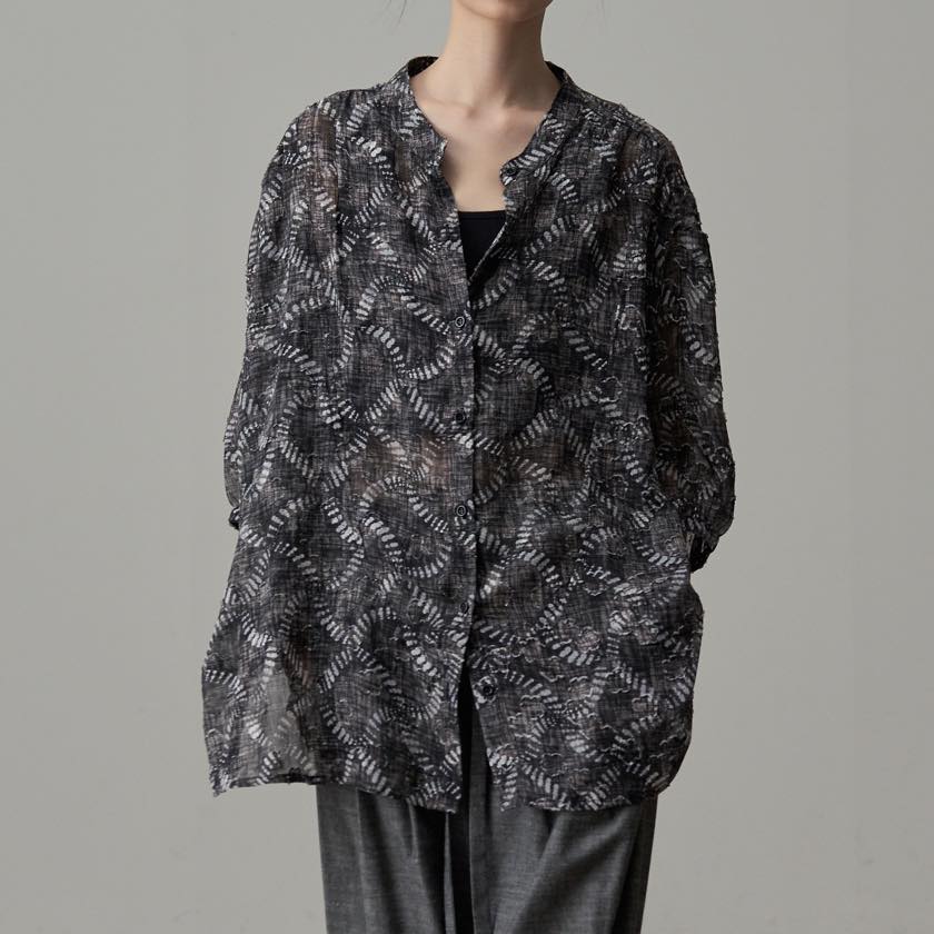 abstract pattern shirt