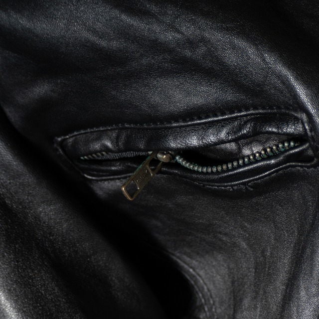 "THE LIMITED" used Leather riders Jacket