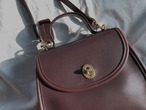 AMERICA 1990’s OLD COACH “Brown Leather” shoulder bag