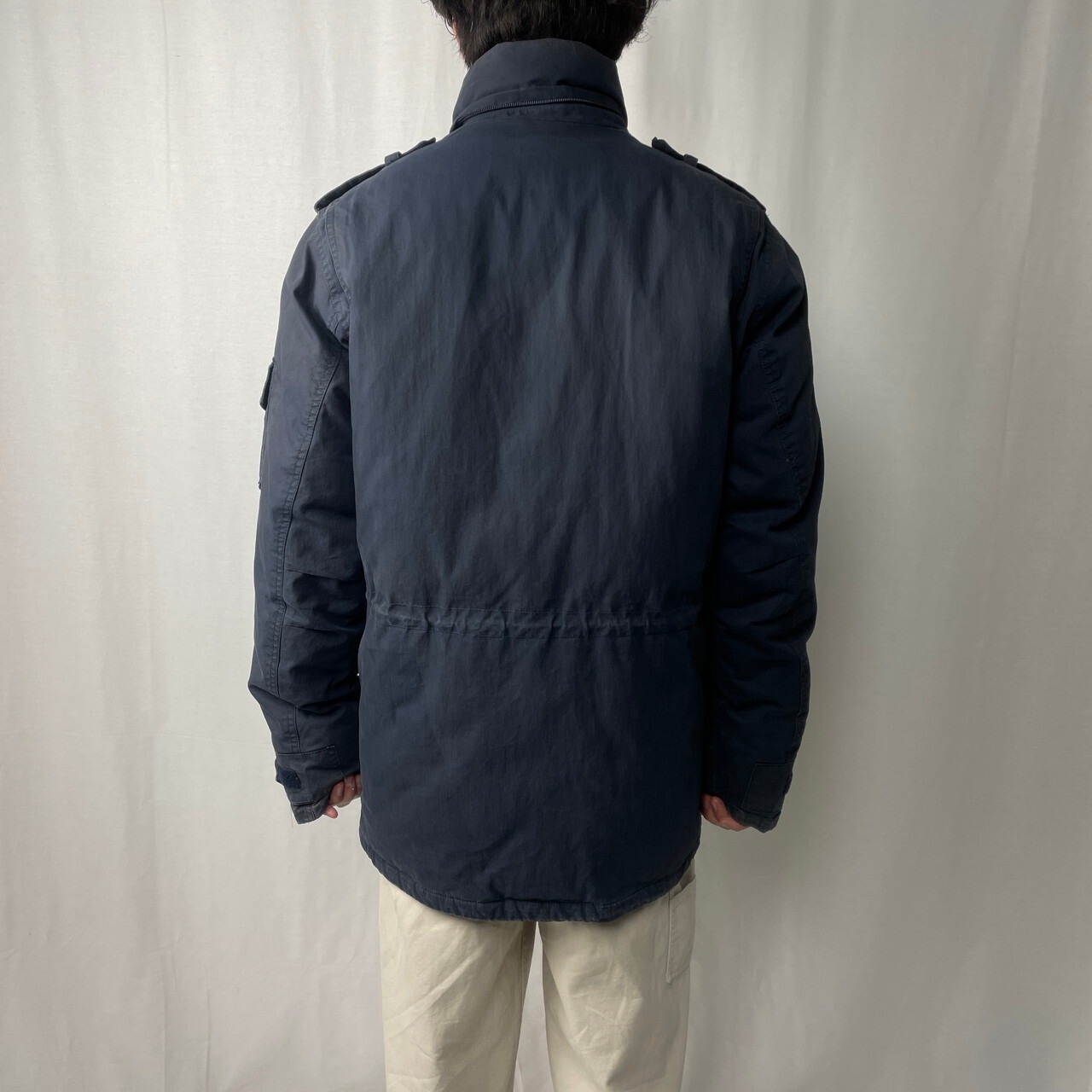 Eddie Bauer エディーバウアー グースダウンジャケット サンフェード M  