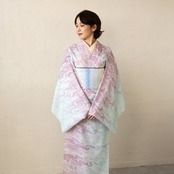 「花揺れ」風花柄❤︎〜セオアルファ　浴衣・夏着物・単衣