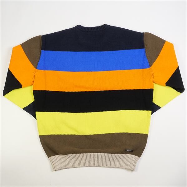 Size【M】 SOPHNET. ソフネット MULTI BOLD BORDER CREWNECK KNIT