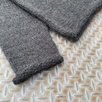 CC "FLOWER with LOVE" HAND KNIT -DARK GRAY-