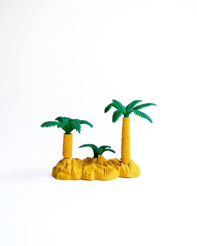 Palm tree building toy