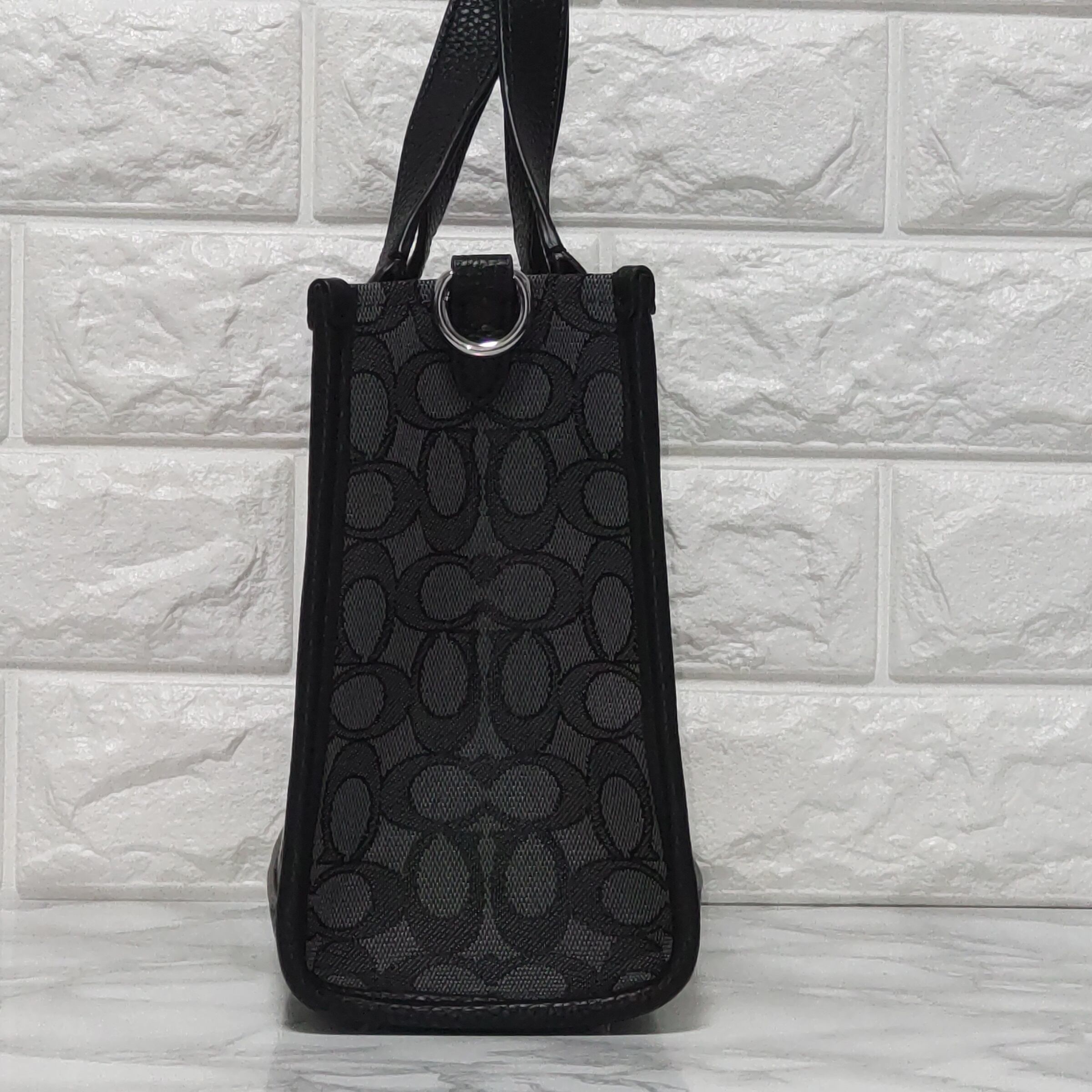 COACH コーチ トートバッグ ブラックスモーク レディース ミニトート  