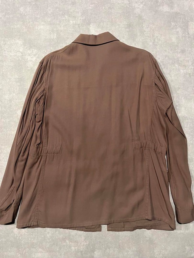 50s ギャバジン ジャケット ピンク ロング丈 ギャバジャン | CHASE 