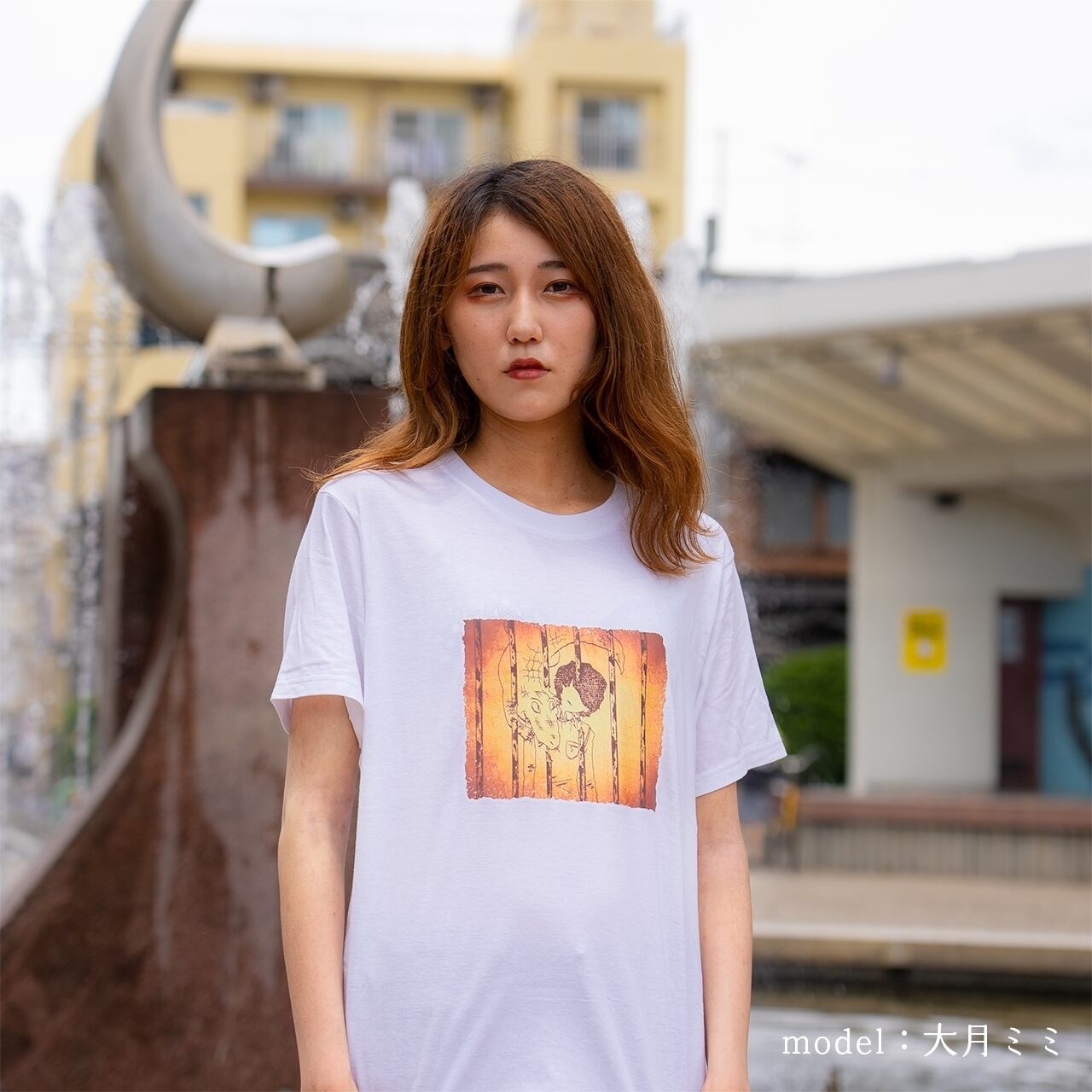 ideaswam tシャツ ホワイトideaswam TシャツSnake Logo Mini Tee