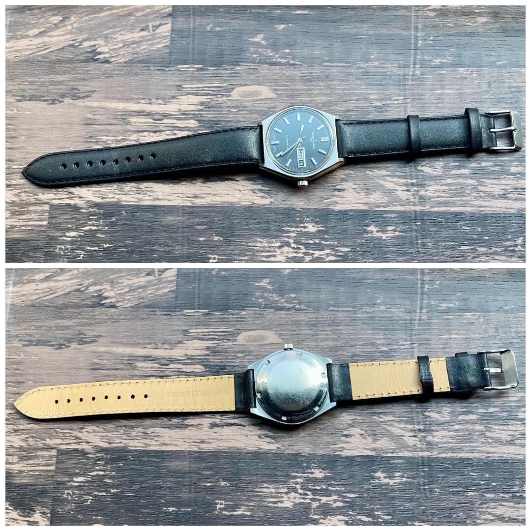 【動作品】ユリスナルダン アンティーク 腕時計 1960年代 自動巻き メンズ