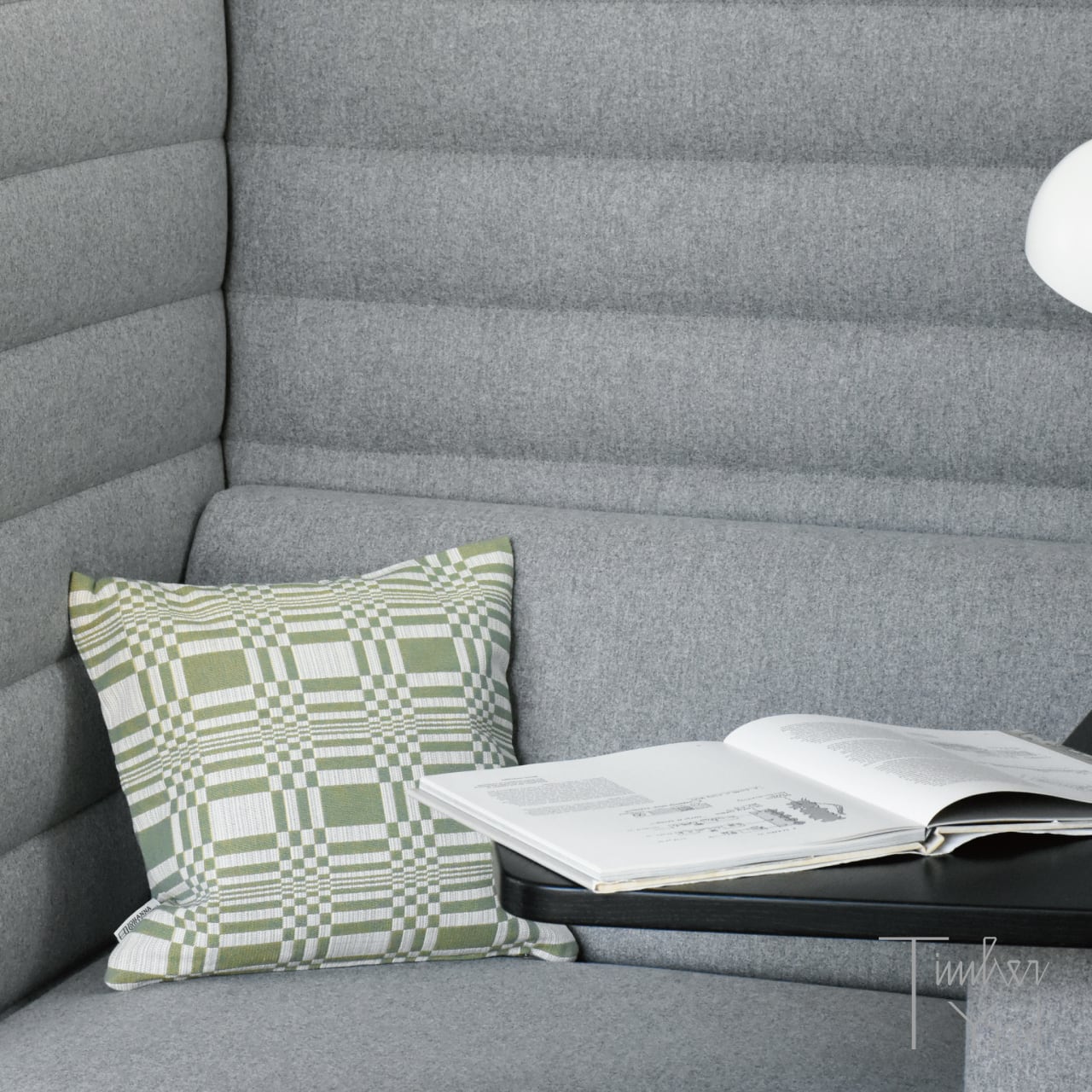 Zipped Cushion Cover Doris / 40×40cm / ドリス / ファスナー付き