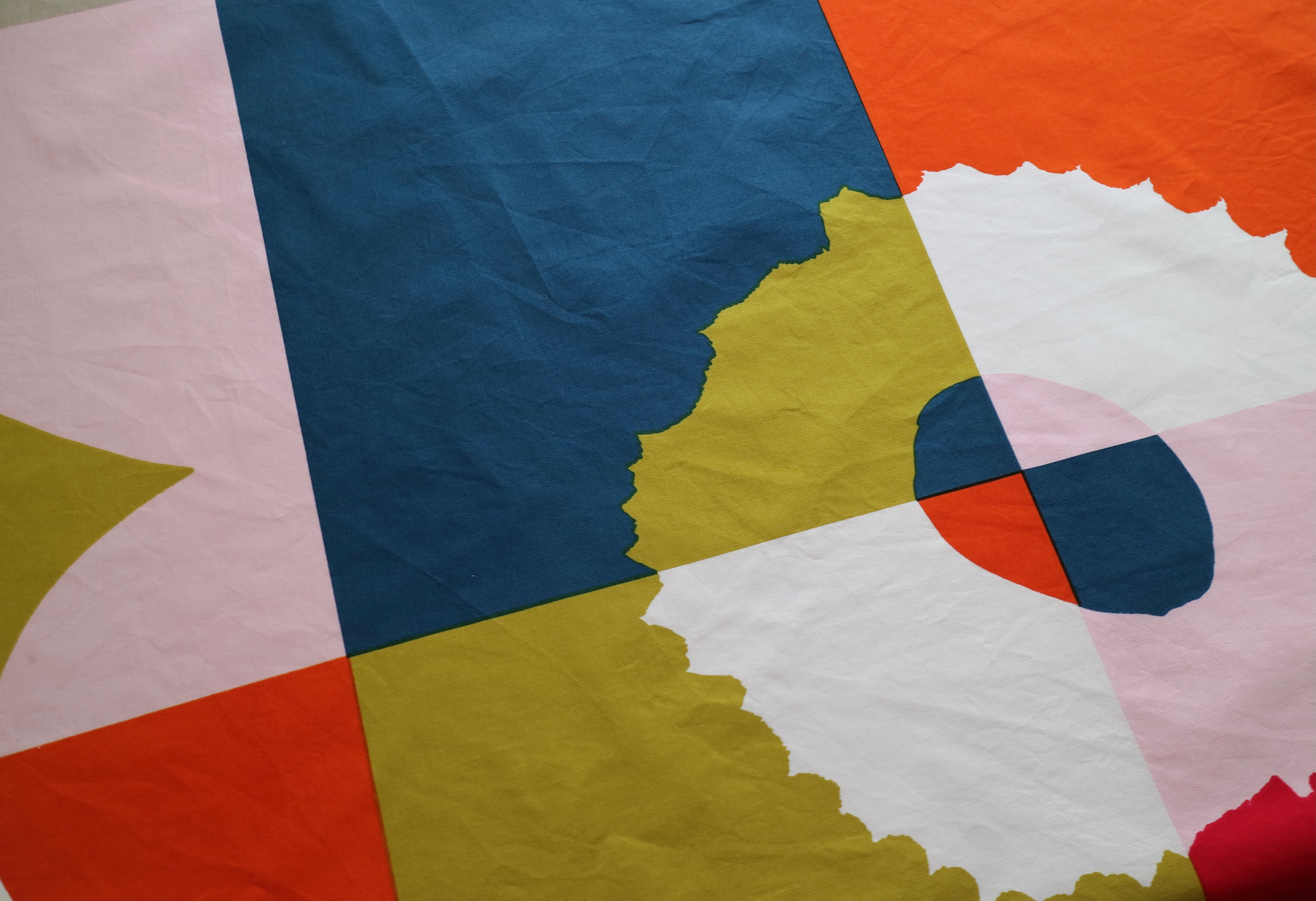 marimekko マリメッコ / ルーツウニッコ / 廃盤生地 / マルチカラー144