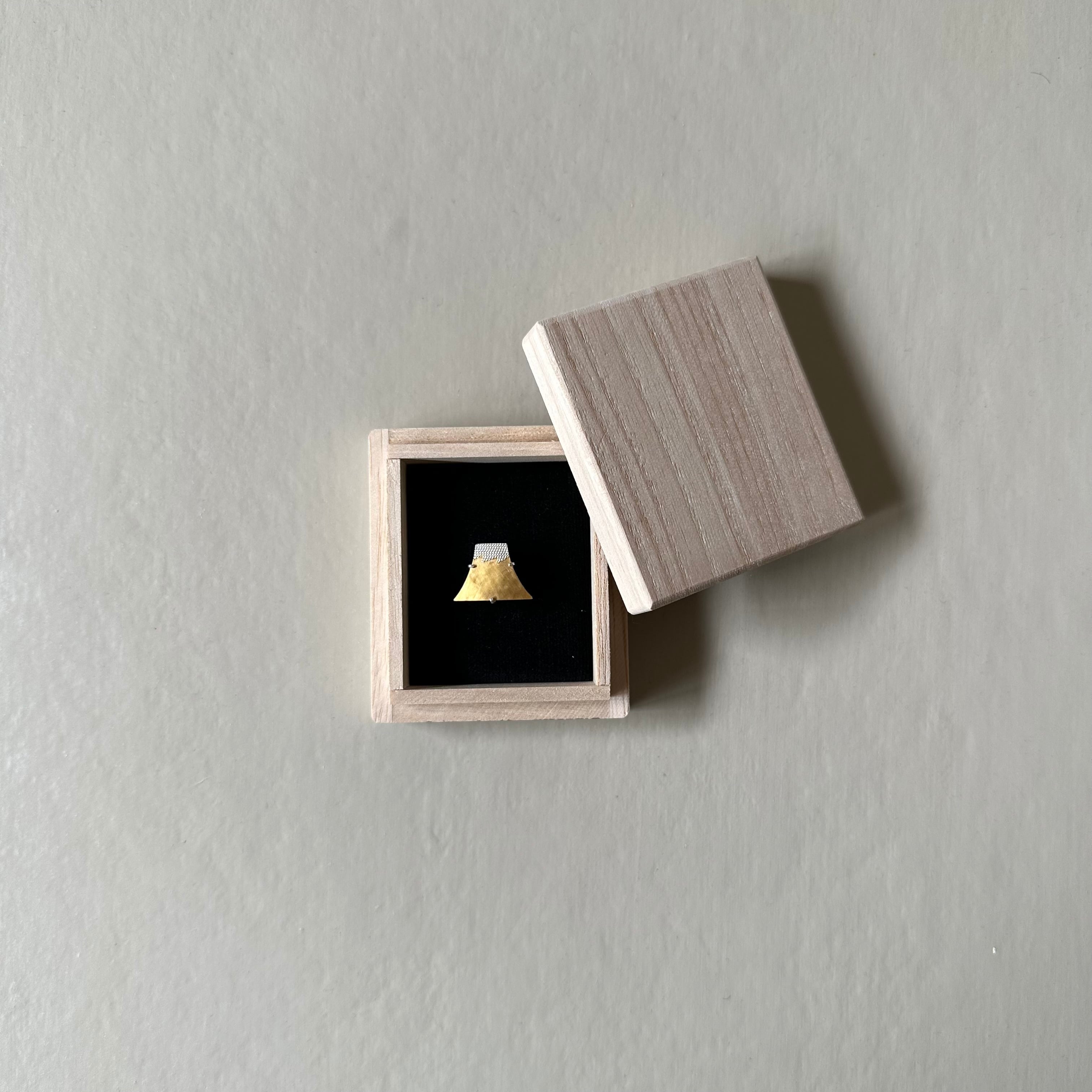 松原智仁 帯留【金富士】order | gallery 一白