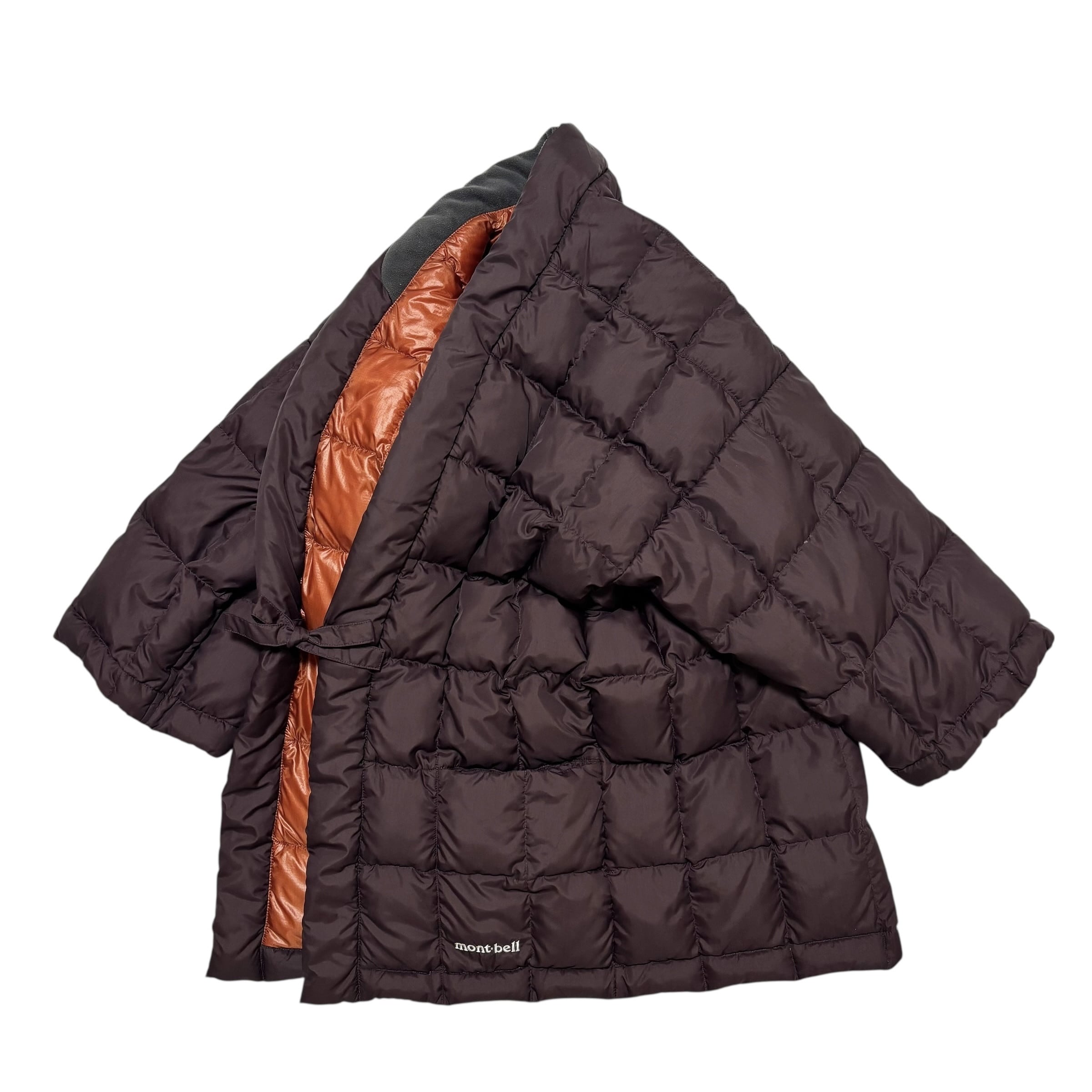 古着 モンベル mont-bell ダウンハンテン 半纏 ダウンジャケット