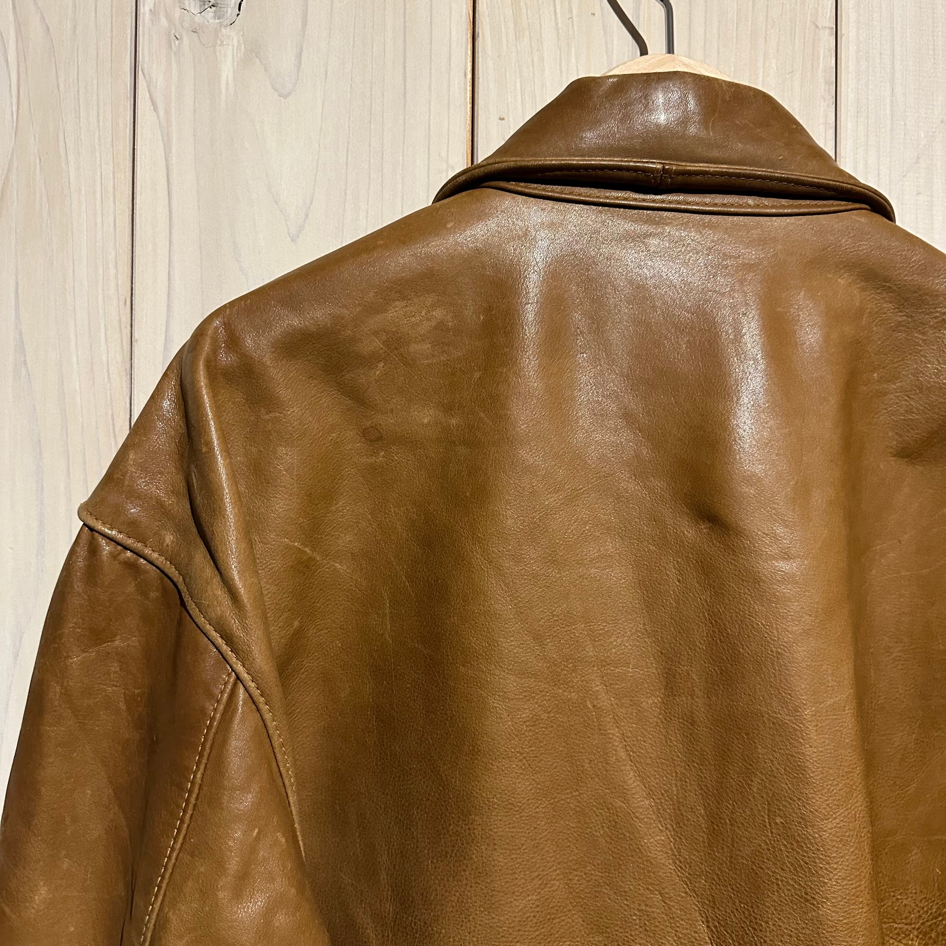 下北沢caka購入 レザーフライトジャケット a.k.a.C.a.k.a】Flight Detail Vintage Leather Jacket | Caka