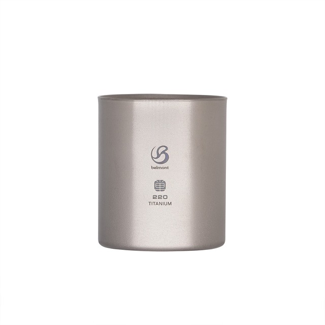 belmont ベルモント ／ チタンスタッキングダブルマグカップ Hitoe220