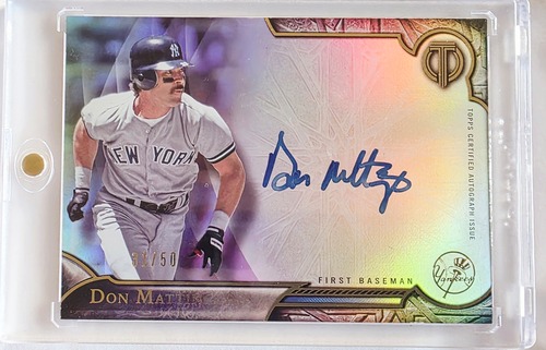 Don Mattingly 2016 Topps Autograph Card