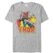 マーベル Tシャツ Marvel Mighty Thor Hammer Throw Athletic Heather